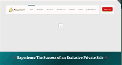 Desktop Screenshot of exclusiveprivatesale.com
